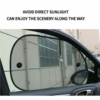 

Accessories Sun Visor Replacement Sunshade Privacy Parts Car Side Window Anti UV Shield 65*38cm
