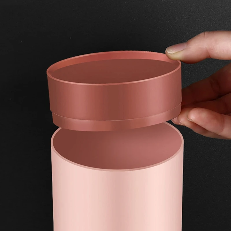 Nordic Style Wall Mount Disposable Paper Cup Dispenser Pull Type Plastic Cup Holder Anti-Dust Storage Rack for Office