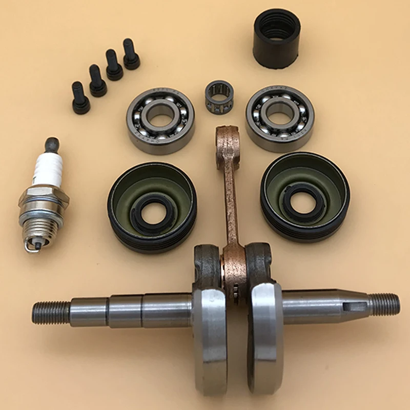 Chainsaw Crankshaft Bearing Oil Seal Set For HUSQVARNA 142 141 137 136