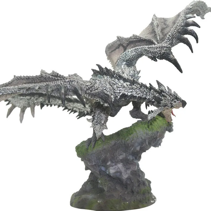 1" Игрушечная статуэтка животного Дракон бюст моделирование Искусство ремесло Полноразмерное портретное украшение ПВХ фигурка игрушка коробка 20-30 см V886