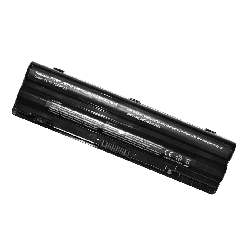 Аккумулятор ApexWay для ноутбука 6 ячеек Dell XPS 14 (L401X) 15 17 L501X L502X L401X J70W7 JWPHF L701X L702 312