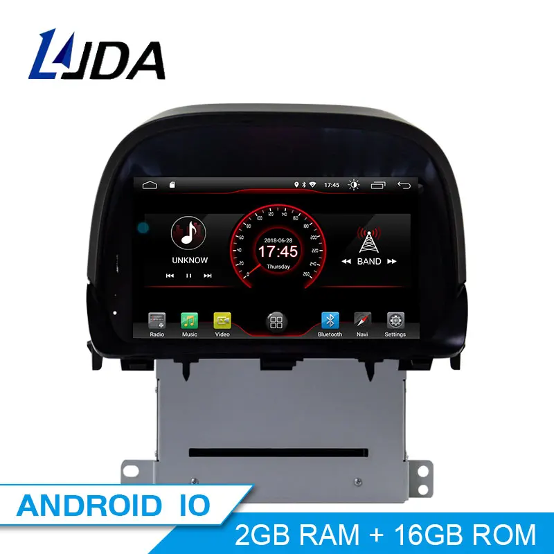 LJDA Android 10 Car DVD Player For Opel Mokka GPS Navigation 2 Din Car Radio Multimedia WIFI Stereo Quad Core 2+16 Headunit RDS