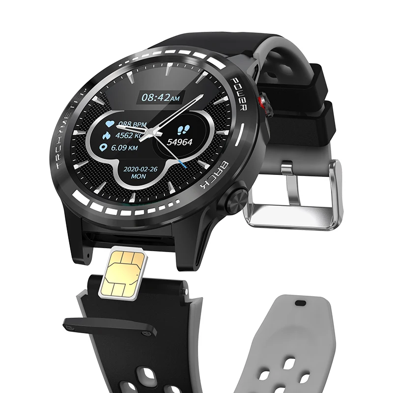 GPS M7S Smart Watch for men with SIM Card IP67 Heart Rate Compass Barometer Altitude Outdoor Sport Smartwatch Android IOS