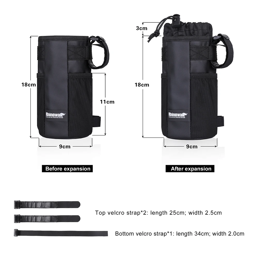 Rhinowalk Insulated Bike Bottle Holder 5