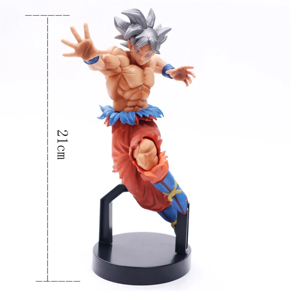 Dragon Ball Z Супер Саян ультра инстинкт Сон Гоку Аниме Фигурки фигурка Модель ПВХ