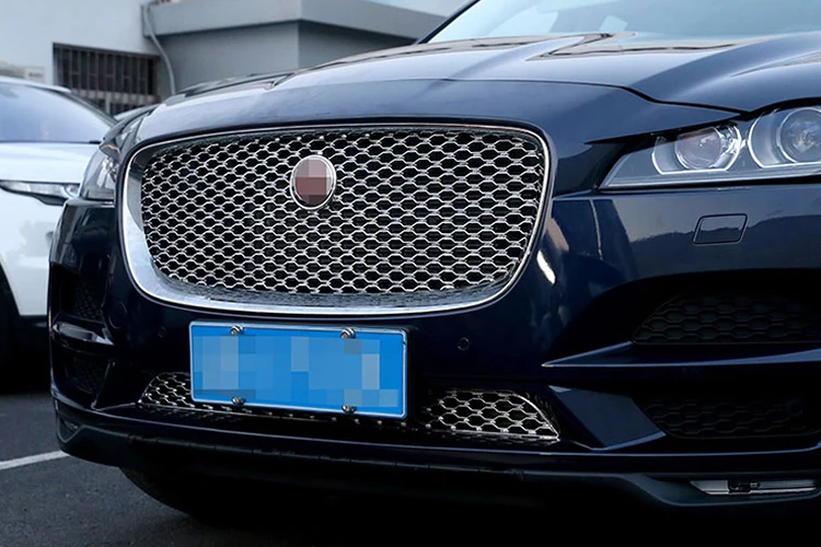 Для Jaguar F-Pace F Pace X761 аксессуары для автостайлинга ABS передняя крышка гриля отделка Авто запасные части