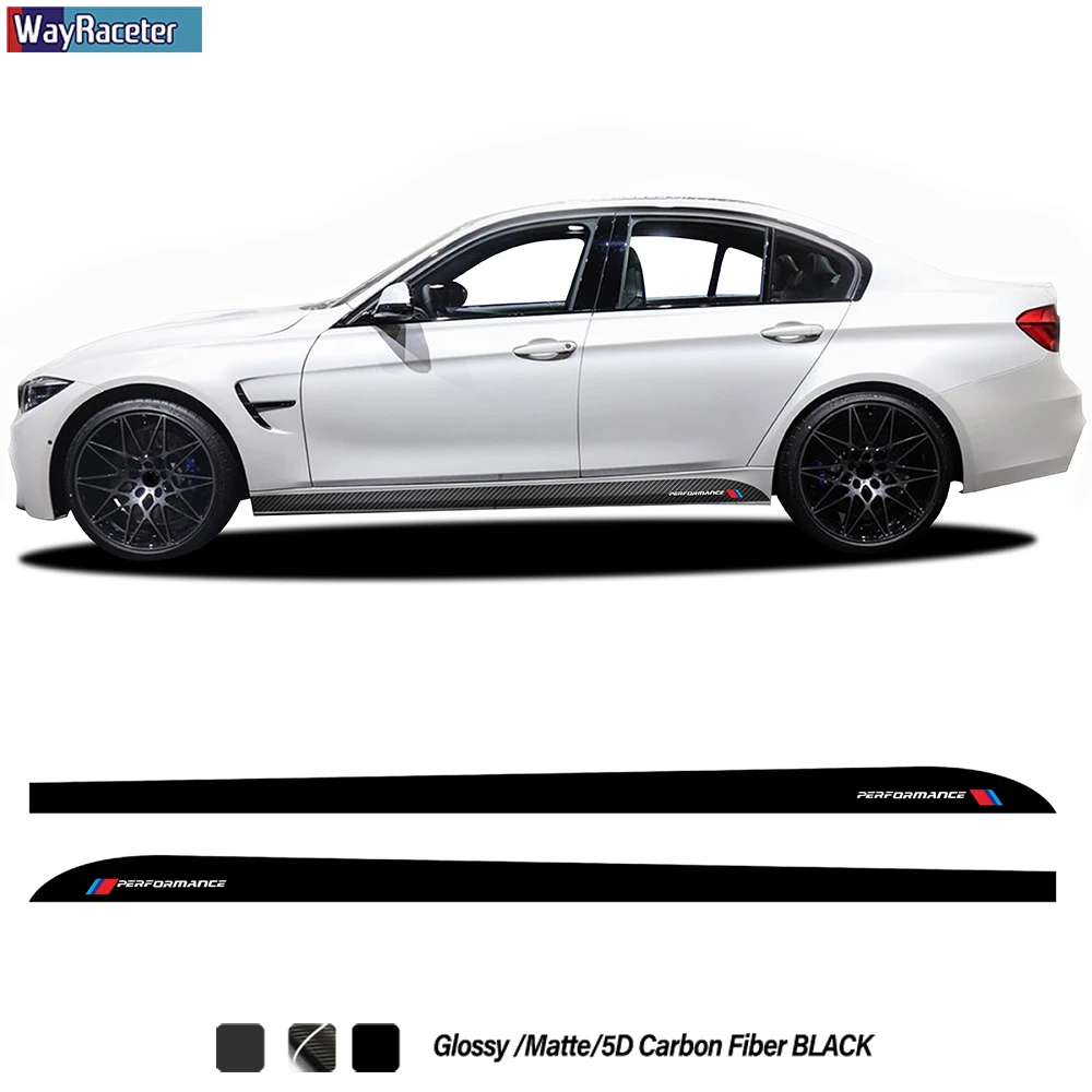 5D Carbon Faser Vinyl Auto Tür Seite Rock Streifen Aufkleber Körper  Aufkleber Für BMW M3 F80 G80 CS GTR M leistung Zubehör|Autoaufkleber| -  AliExpress
