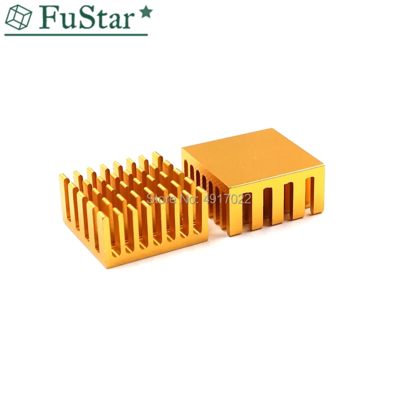 20x20x10mm Heatsink Cooling Fin Aluminum Radiator Cooler for IC Chip LED 10pcs