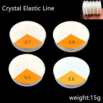 

1 Roll Transparent Stretch Elastic Crystal Line Beading Rope String Cord/String/Thread DIY Handmade Jewelry Findings