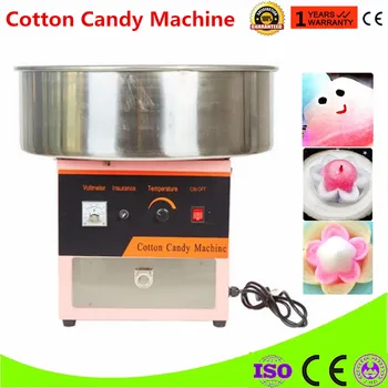 

Portable Commercial 110V/220V Electric Candy Fairy Floss Maker Cotton Candy Machine Party DIY Kitchen Tool
