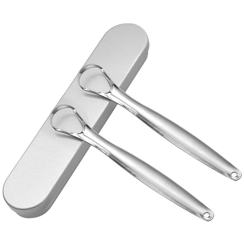 

Manufacturers Direct Selling Stainless Steel Tongue Scraper Tongue Scraping Tongue Cleaner Tongue Scraping Board Tongue Coating