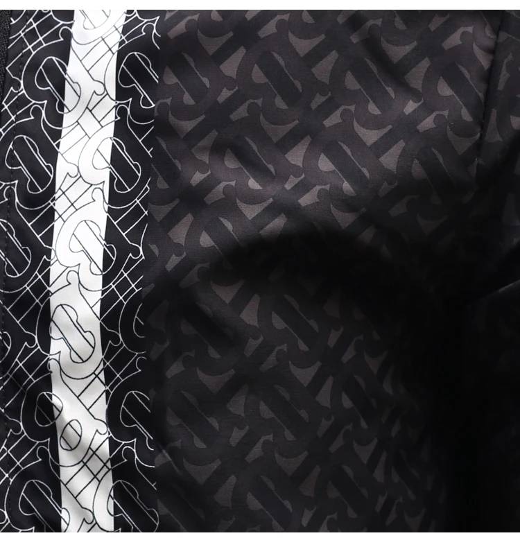 Модная мужская куртка в красную полоску, весна-осень, новинка, повседневная куртка с принтом, пальто на молнии, приталенные куртки, Мужское пальто