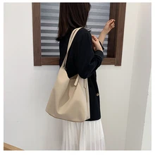 Сумка женская сумка осень и зима новая текстура универсальная большая ВМЕСТИТЕЛЬНОСТЬ