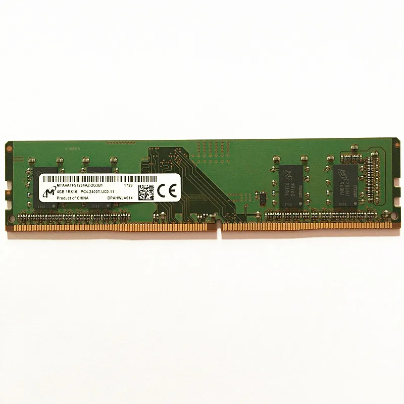 Micron DDR4 RAMS 4gb 2400MHz Desktop Memory 4GB 1RX16 PC4-2400T