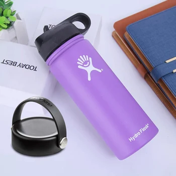 Stainless Steel Water Bottle Thermos Hydroflask Outdoors Sports Wide Mouth Vacuum Insulated Thermal Tumbler Bottle hydro flask 1