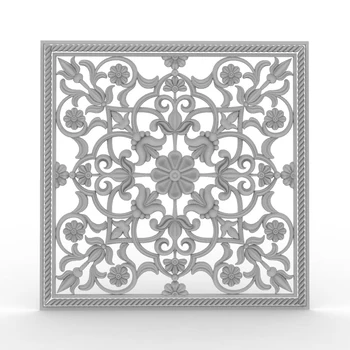 

7 pieces window hollow pattern 3D model STL format file CNC router ArtCAM Aspire Type3 JDpaint engraving carving file A2062