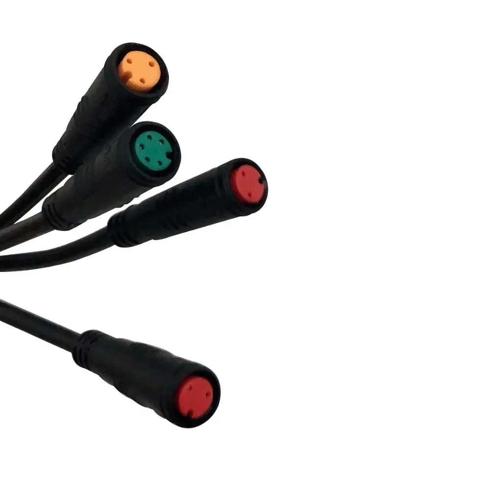Julet от 1 до 4 основной кабель водонепроницаемый кабель для Аксессуары для электровелосипедов тормозной дроссель дисплей контроллер кабель интегрированный