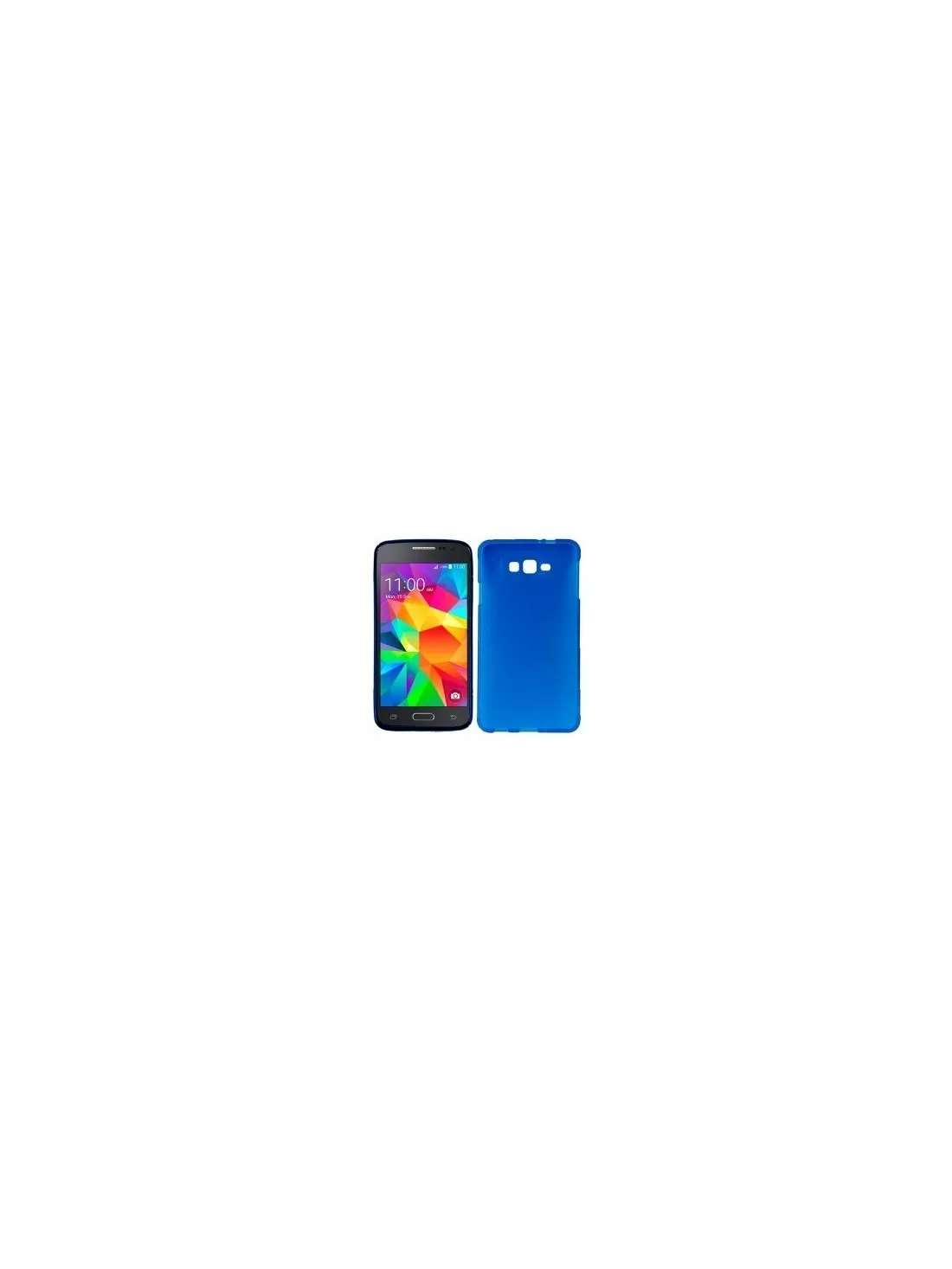 Силиконовый чехол для samsung Galaxy Core Prime Blue|Бамперы| |