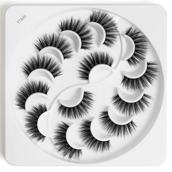 

4/7 Pairs Natural False Eyelashes Fake Lashes Long Makeup 3d Mink Lashes Eyelash Extension Eyelashes for Beauty Cilios Maquiagem