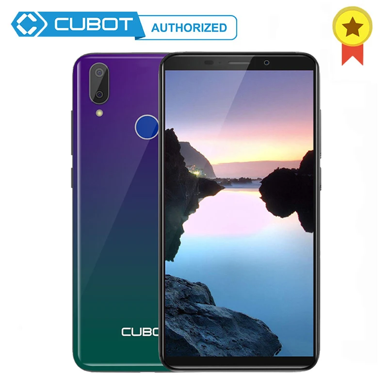 

Cubot J7 MT6580 Quad-Core 5.7'' Full Screen Android 9.0 2GB RAM 16GB ROM Smartphone 2800mAh 3G Face ID Dual Camera Mobile Phone