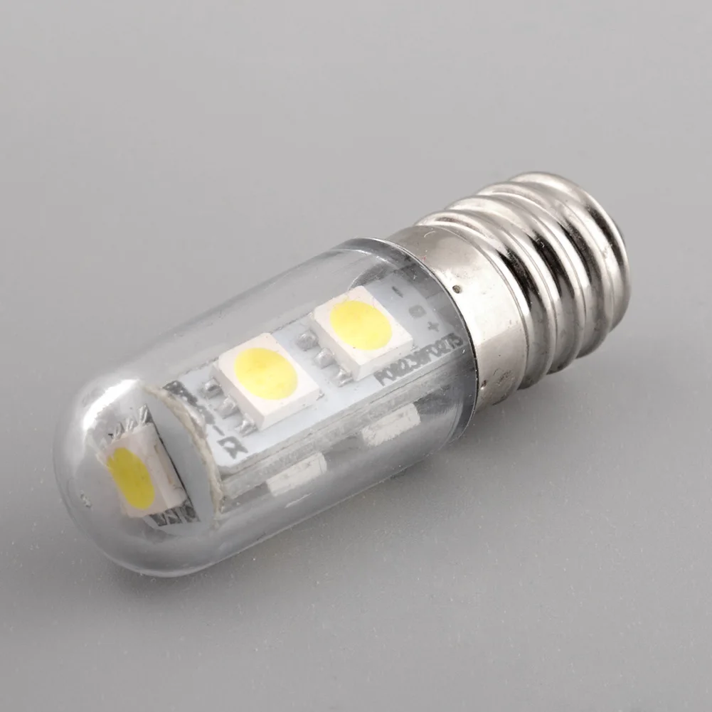 E14 220 V/1 W 7LED 5050SMD яркий белый домашний холодильник кукурузный светильник долговечная лампа