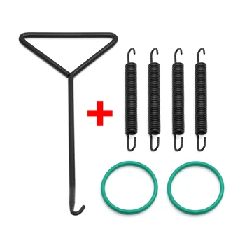 

Exhaust Pipe Springs & O-Rings Kit with Spring Puller For Yamaha YFZ350 BANSHEE 1987-2006 Exhaust Spring Exhaust Spring Puller