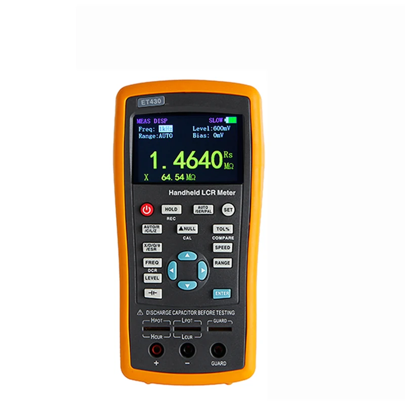 ET430 Multifunction Handheld LCR Digital Bridge Meter High Precision Capacitance Inductance Resistance Meter ET431 ET432 ET433 5