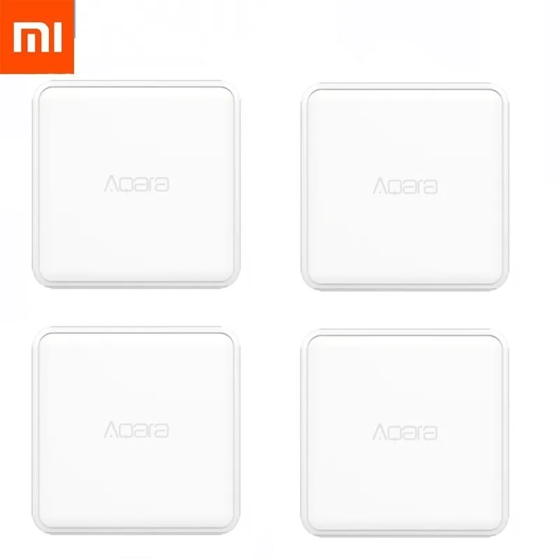 Xiaomi Aqara магический куб контроллер Zigbee версия управляется шестью действия устройство «умный дом» работает с приложением Mijia Home