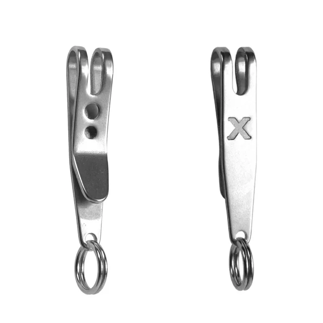 

Suspension Pinch Manganese Steel Key Ring XTools Outdoor EDC Tool Wallet Money Clip Carabiner Hanger Equipment