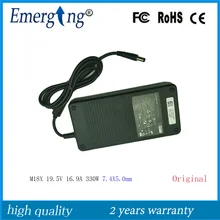 19,5 V 16.9A 330W 7,4X5,0 мм Сетевой адаптер питания для ноутбука для Dell Alienware M18X R1R2R3 330W