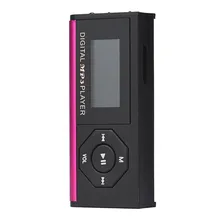 Мини USB MP3 музыкальный медиаплеер с ЖК-экраном Поддержка 16 Гб Micro SD TF карта встроенный литий-ионный аккумулятор