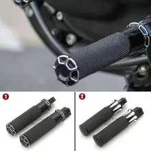 Глубокий ЧПУ вырезанная резиновая подставка для ног для улицы glide breakout FXD sportster 883 колышки