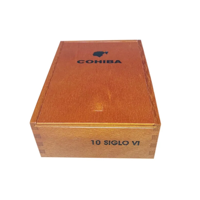 Pine Wood Cigar Humidor, Cedar Cigars Box, Holds 10 to 25 Cigars