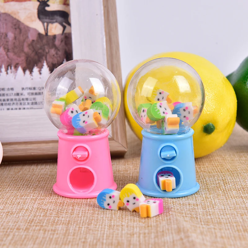 Mini Cute Eraser Creative Eraser For Kids Gift Stationery Student Supplies pencil eraser,eraser pen,retractable eraser,kneadable eraser,eraser refillable pen,biscuit eraser,plasticine eraser