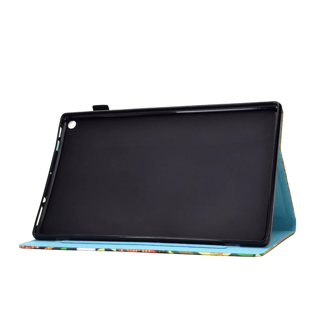 Чехол для Amazon Kindle Fire HD10 10," All New Fire HD 10 Shell защитный PU кожаный магнитный штатив умный чехол