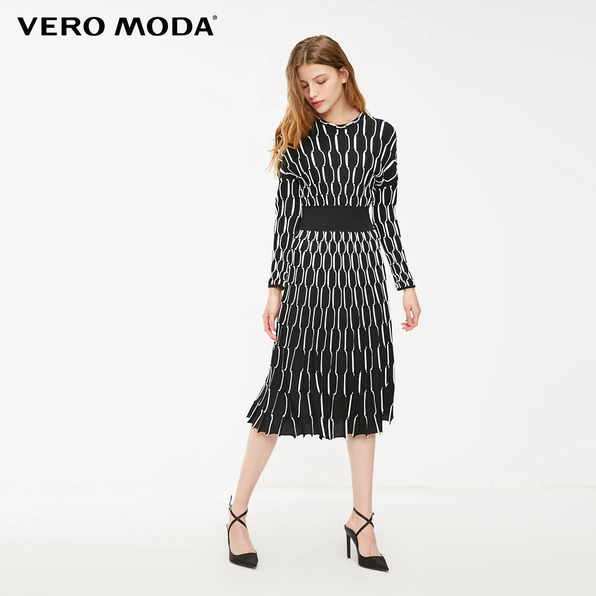 Vero Moda женское платье с объемной окантовкой на талии | 319146510