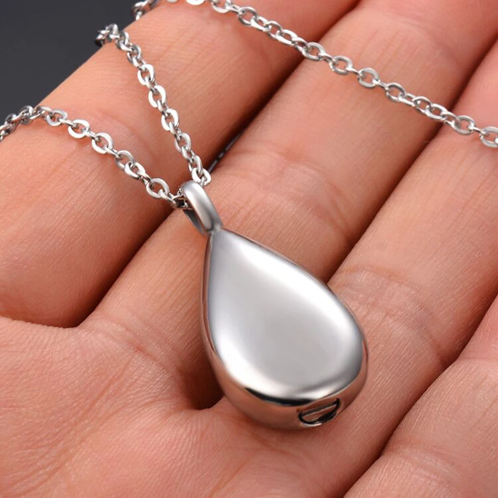 Teardrop Cremation Necklace; Urn Pendant; Necklace India | Ubuy