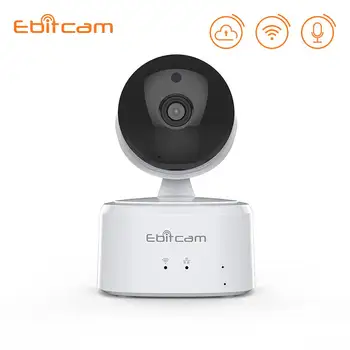 

Ebitcam Cloud Computing IP Wifi Camera 1080p Indoor Mini IP Camera Wifi SD Card 1080p Security Cameras Wireless