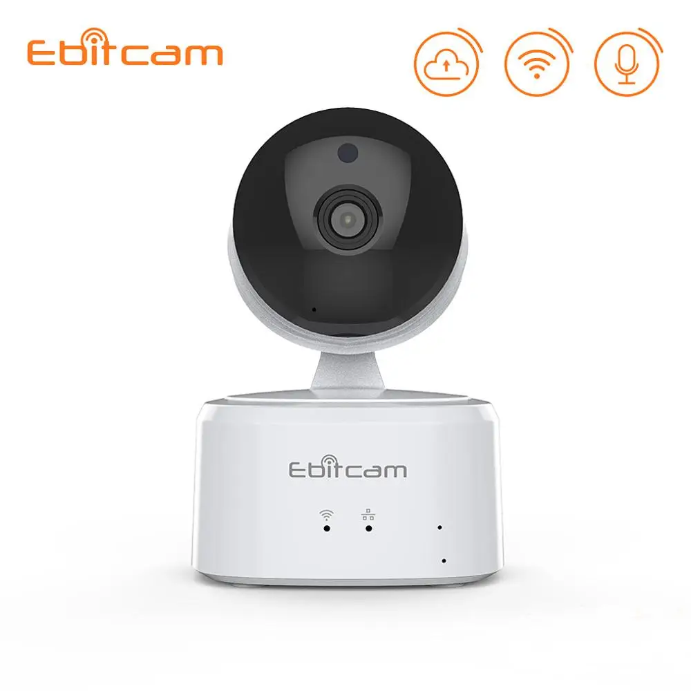 Ebitcam облачная вычислительная IP Wi Fi камера 1080p Внутренняя мини SD карта Камера