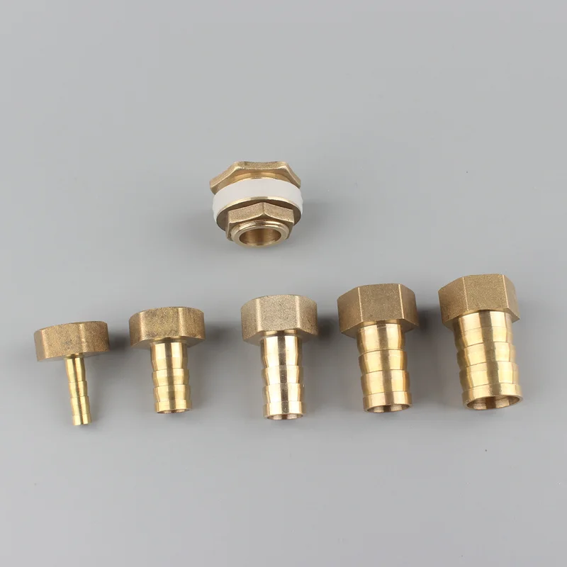 Water Tank Hose Connector Aquarium Accessories Brass G1/2'' Thread To 6/8/10/12/14/16/19Mm Water Tower Joint  Adapter Sanner