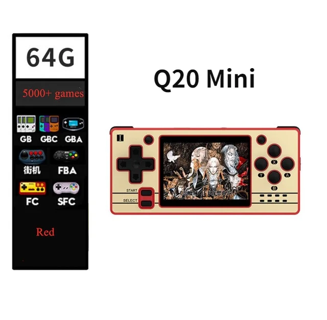 Anbernic RG300X Retro Portable Game Console Video Game Player For PS1 Game Support HD Out 128g 18000 Games Kids Gift VS Q20 mini 