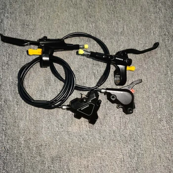 

Free Shipping Mountain Bike Hydraulic Disc Brake Lever and Caliper Bicycle Parts