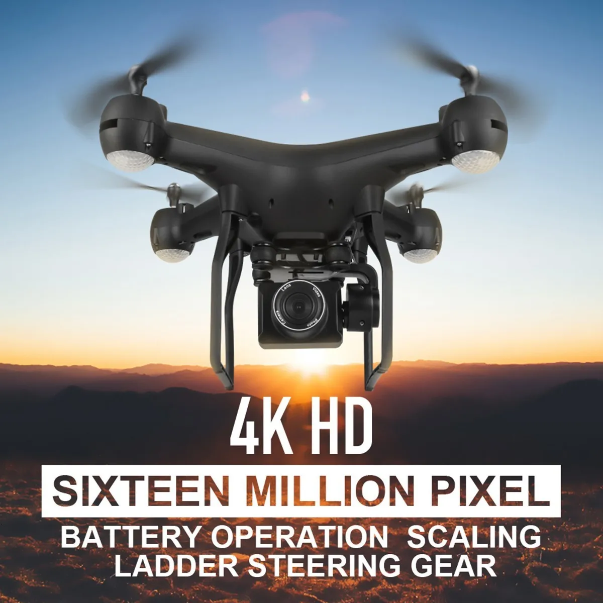 Дрон 4k HD 1080p WiFi fpv Дрон высота держать парение сервопривод для квадрокоптера камера rc вертолет однокнопочный посадочный Дрон с камерой