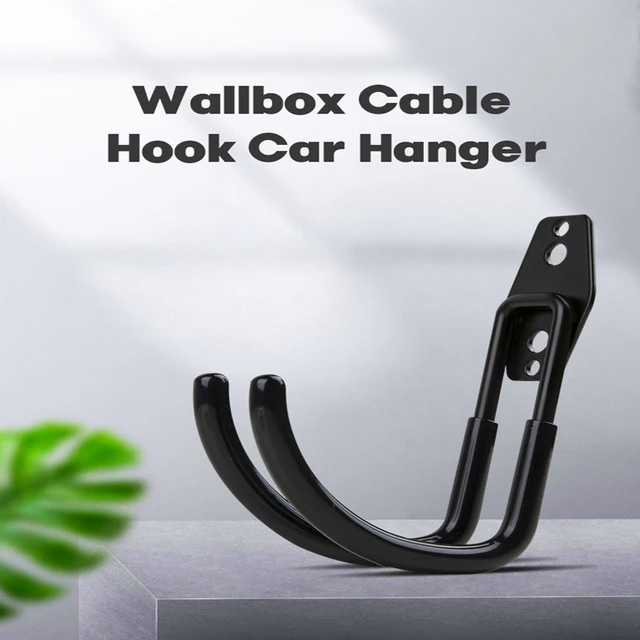 Kabel Halter EV Ladegerät Wand Haken Wand Halterung Holster Dock Für EVSE  Elektrische Fahrzeug Ladekabel Wallbox Kabel Haken Auto aufhänger -  AliExpress