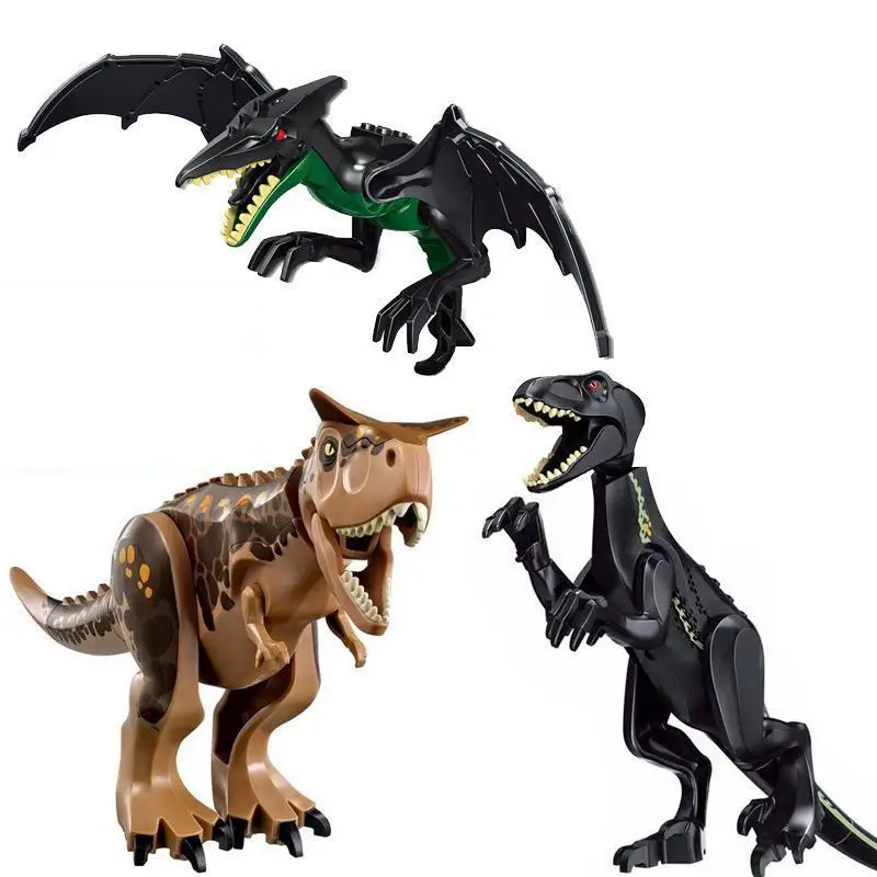 2020 New legoed Jurassic World 2 park 3 Sets Dinosaurs Toys T-Rex LEGO Blocks