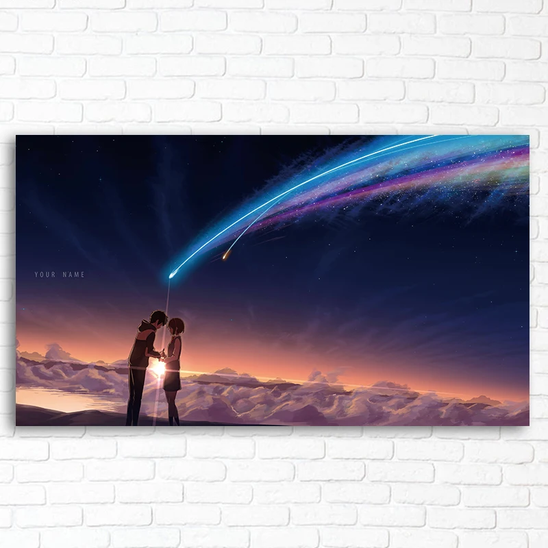 Get Anime Your Name Poster Kimi No Na Wa Posters And Prints Mitsuha Free HD Wallpaper Anime Your Name Poster Kimi No Na Wa Posters And Prints Mitsuha Desktop Wallpaper Free
