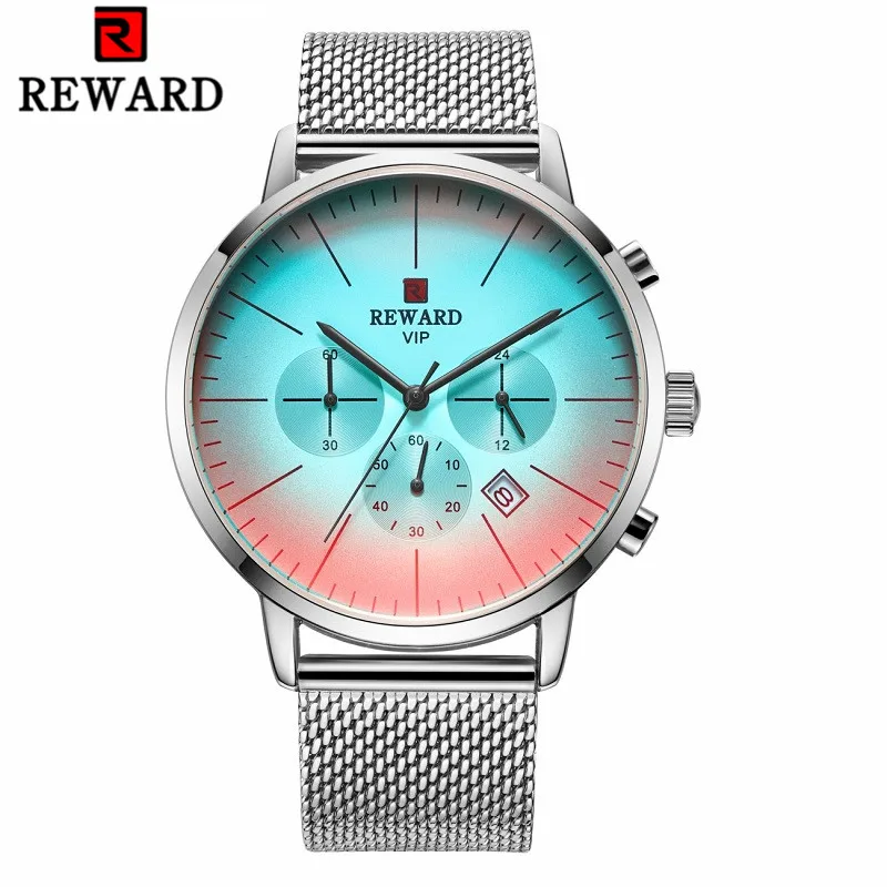 

REWARD relojes hombre 2019 Watch Men Fashion Business Mans Watches Analog Quartz Wrist Watch mens watches relogio masculino