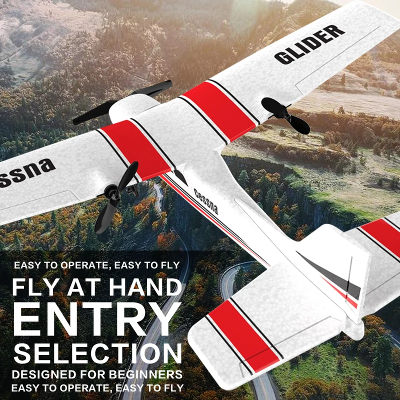 Z53 RC Plane EPP планер из пеноматериала самолет с гироскопом 2 4G 2CH пульт дистанционного