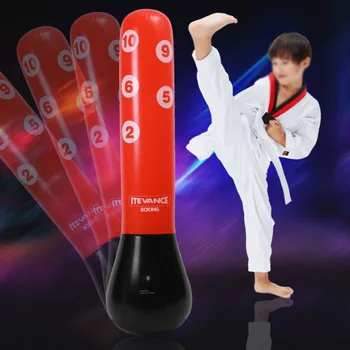 

Kick Punching Bag Training 1* Kids Punching Bag Inflatable Boxing Brand new
