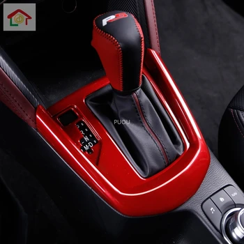 

For Mazda CX3 CX-3 2016 2017 2018 Car Gear Shift Box Panel Cover Sticker Trim Strips Garnish Decoration Protection Car Styling